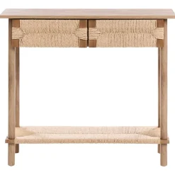 BONDI - Sidetable - Lichtbruin - Spaanplaat/Papierkoord