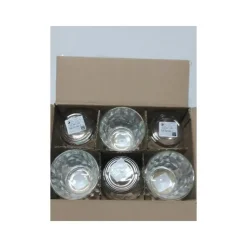 Bormioli Rocco waterglazen/sapglazen Diamond Dof - 6x - 390 ml