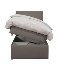 Boxcombinatie met opbergruimte Orebro 4-delig - taupe - 90x200 cm