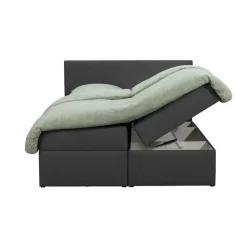 Boxcombinatie met opbergruimte Orebro 6-delig - antraciet - 160x200 cm