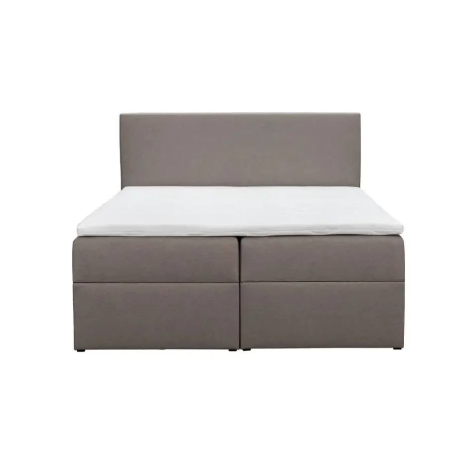 Boxcombinatie met opbergruimte Orebro 6-delig - taupe - 180x200 cm