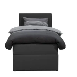 Boxcombinatie met opbergruimte Orebro 4-delig - antraciet - 90x200 cm