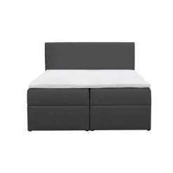 Boxcombinatie met opbergruimte Orebro 6-delig - antraciet - 140x200 cm