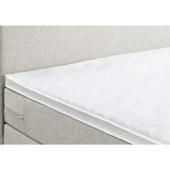 Boxspring Liv egaal - ecru - 160x200 cm - ronde poot