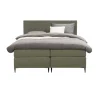 Boxspring Liv egaal - groen - 180x200 cm - slanke poot