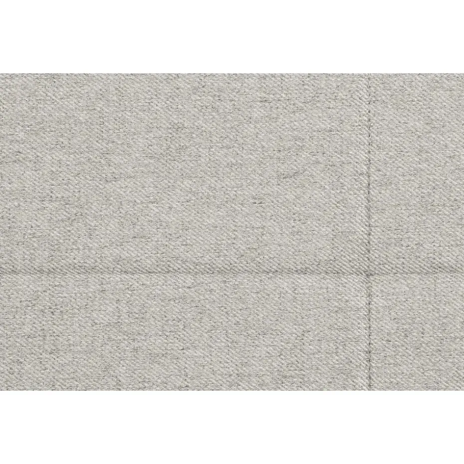 Boxspring Liv geblokt - ecru - 180x200 cm - ronde poot