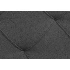 Boxspring Liv geruit - antraciet - 180x200 cm - slanke poot