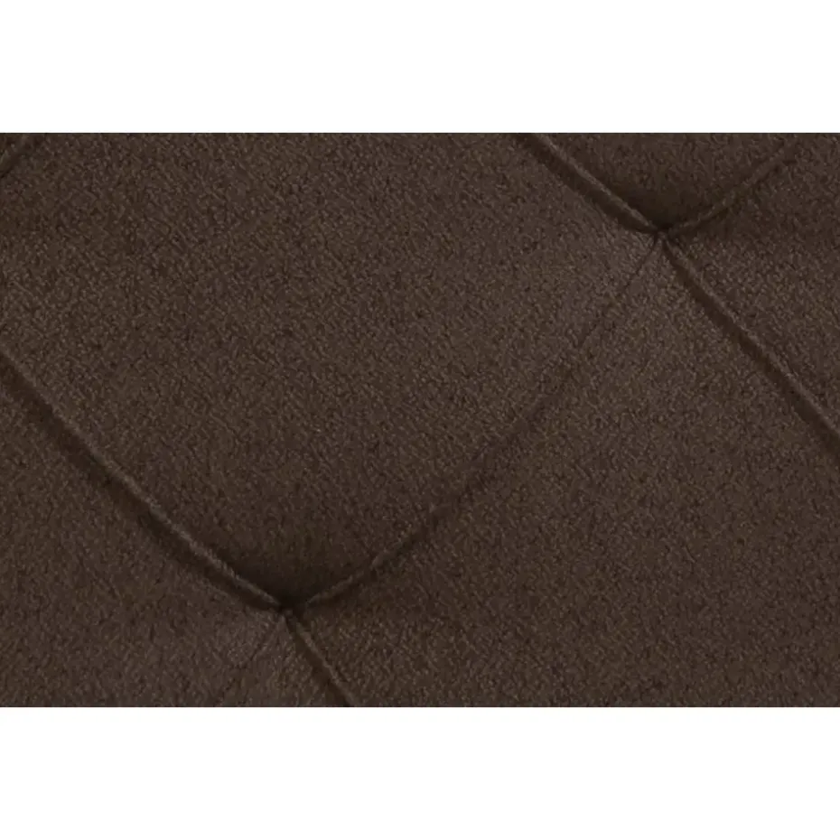 Boxspring met opbergruimte Liv geruit - donkerbruin - 90x200 cm