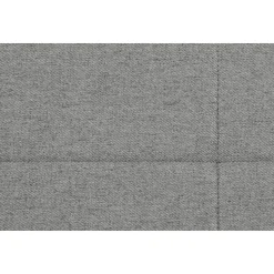 Boxspring met opbergruimte en voetbord Liv geblokt - lichtgrijs - 180x200cm