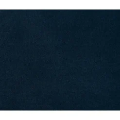 Boxspring met voetbord Liv egaal - blauw - 140x200 cm - vierkante poot