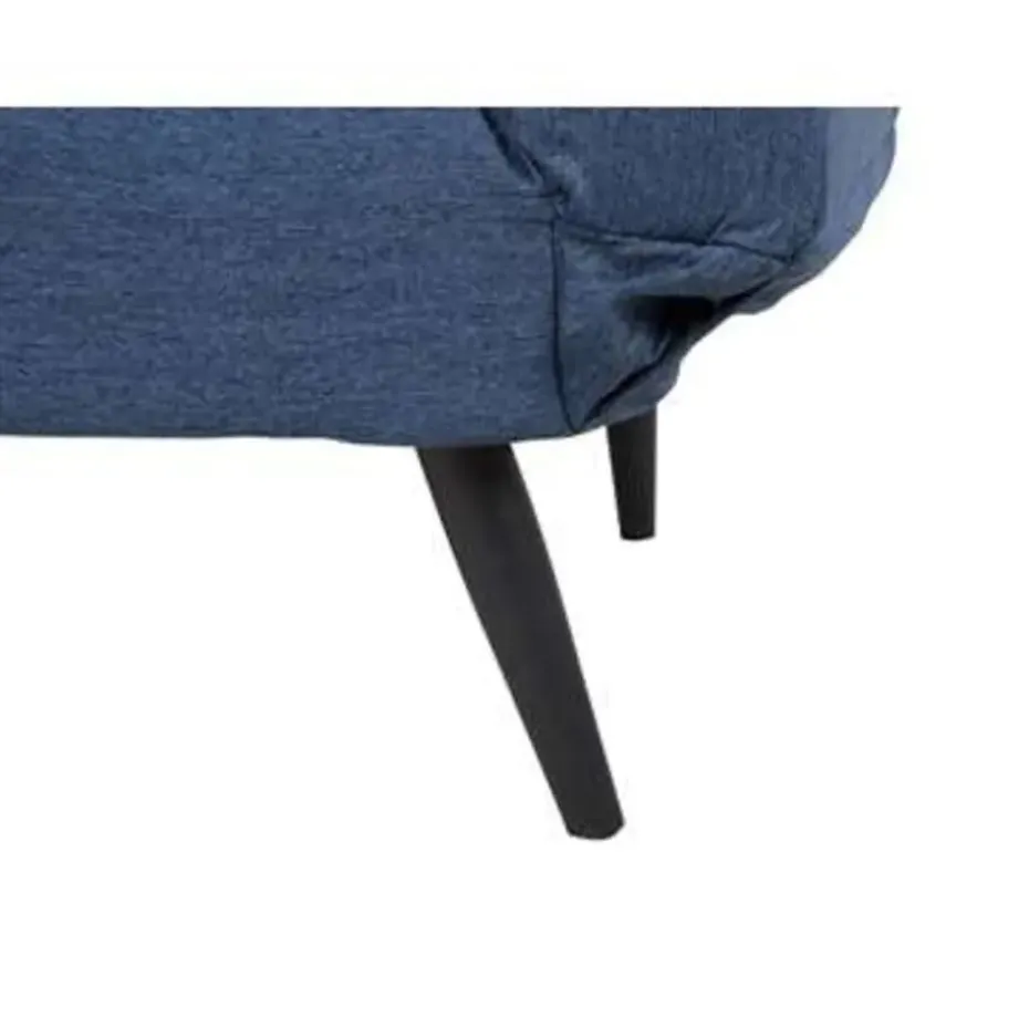 BREKKE - Slaapbank - Blauw - Polyester