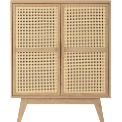 Bridget - Dressoir met 2 eiken spaanplaatdeuren