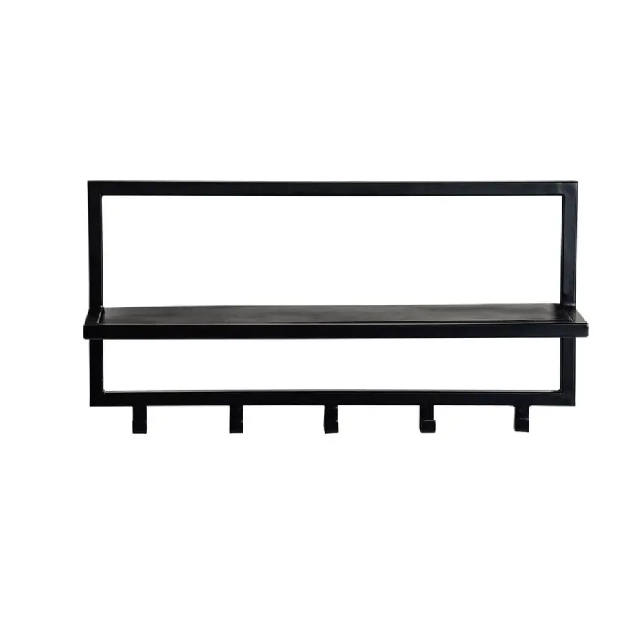 Brix Kapstok Bono zwart 70x15x30