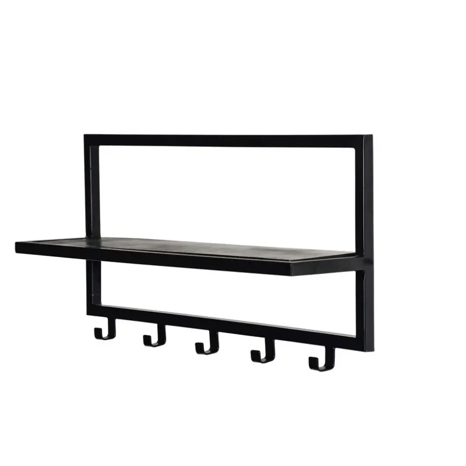 Brix Kapstok Bono zwart 70x15x30