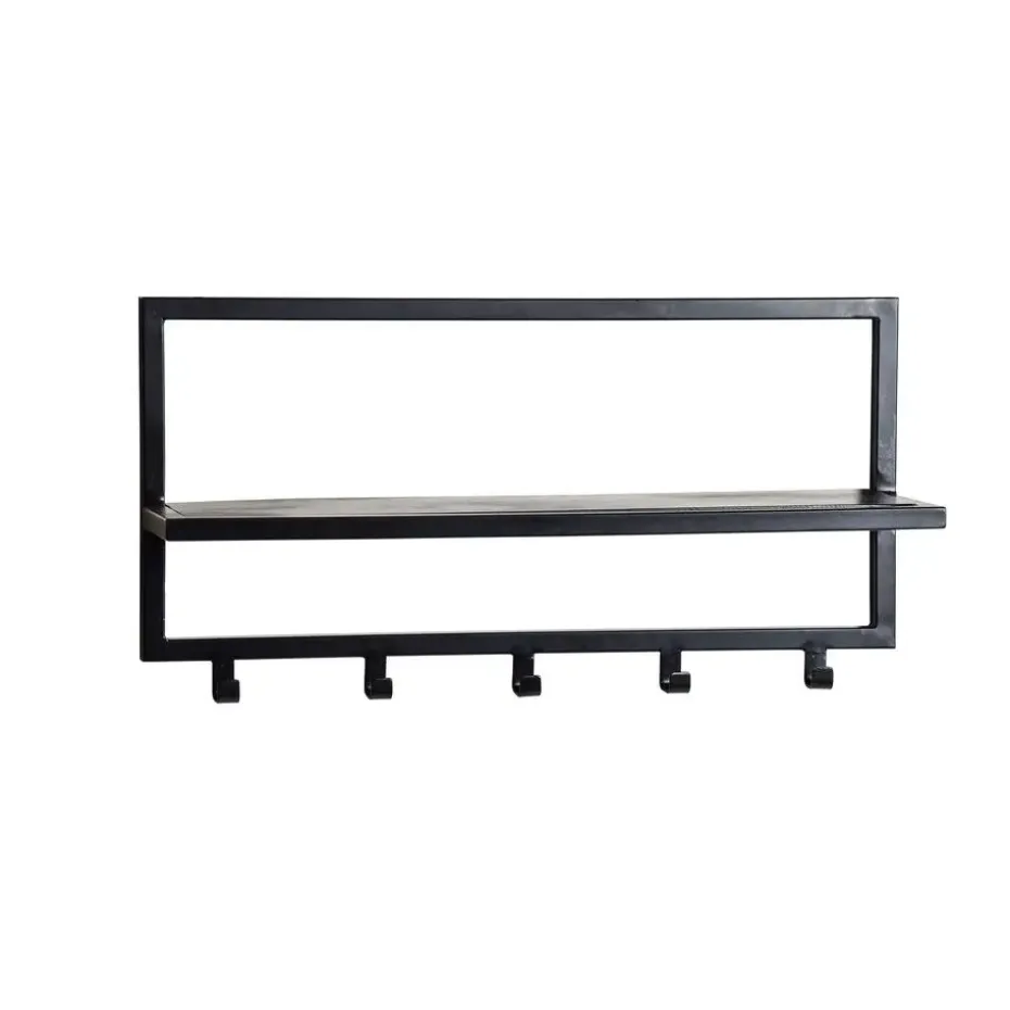 Brix Kapstok Bono zwart 70x15x30