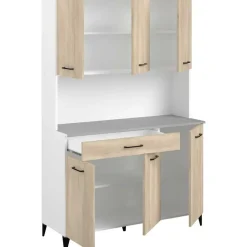 Buffetkast Maleficent met 6 deuren & 1 lade - eikdecor