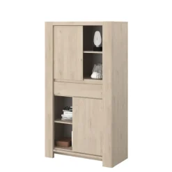 Buffetkast Porto 90cm met 2 deuren & 1 lade - jackson eik