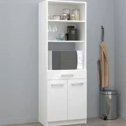 Buffetkast Unya met 2 deuren- 1 lade - wit