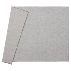 Buitenkleed Mono - Grijs/Wit - Dubbelzijdig - EVA Interior - 230 x 160 cm