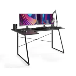 Bureau - Game bureau - Hoekbureau - 160 x 100 x 75 - Zwart