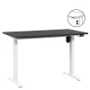Bureau Homeworx zit/sta elektrisch verstelbaar - zwart/wit - 75/118x120x70 cm