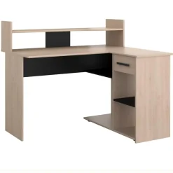 Bureau Professional 102cm- zwart/eik