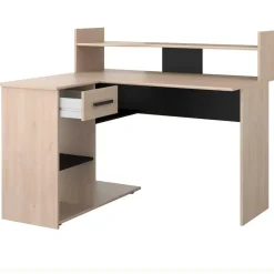 Bureau Professional 102cm- zwart/eik