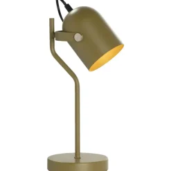 Bureaulamp Senn - groen metaal - 39xØ17,5 cm