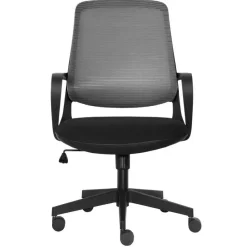 Bureaustoel Faro - Zwart / Grijs