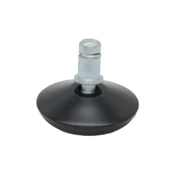 Bureaustoel glijders set - zwart - diameter 5cm