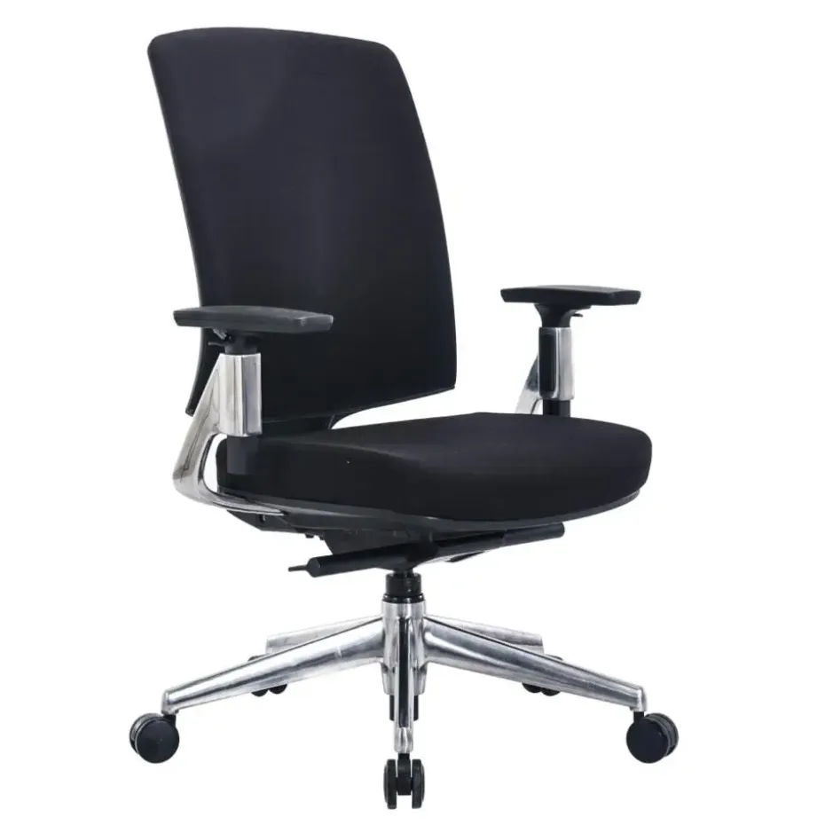 Bureaustoel Montana - Zwart - Voldoet aan NEN-EN 1335 norm