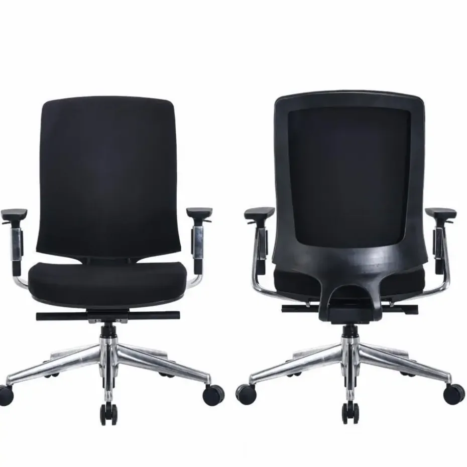 Bureaustoel Montana - Zwart - Voldoet aan NEN-EN 1335 norm