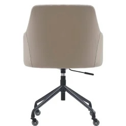 Bureaustoel Vitoria - Taupe - PU-leer