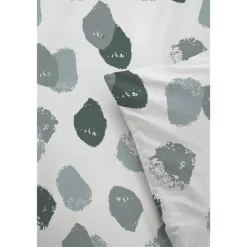 Byrklund - Dekbedovertrek Spotty Animal - 240x220 cm - Groen