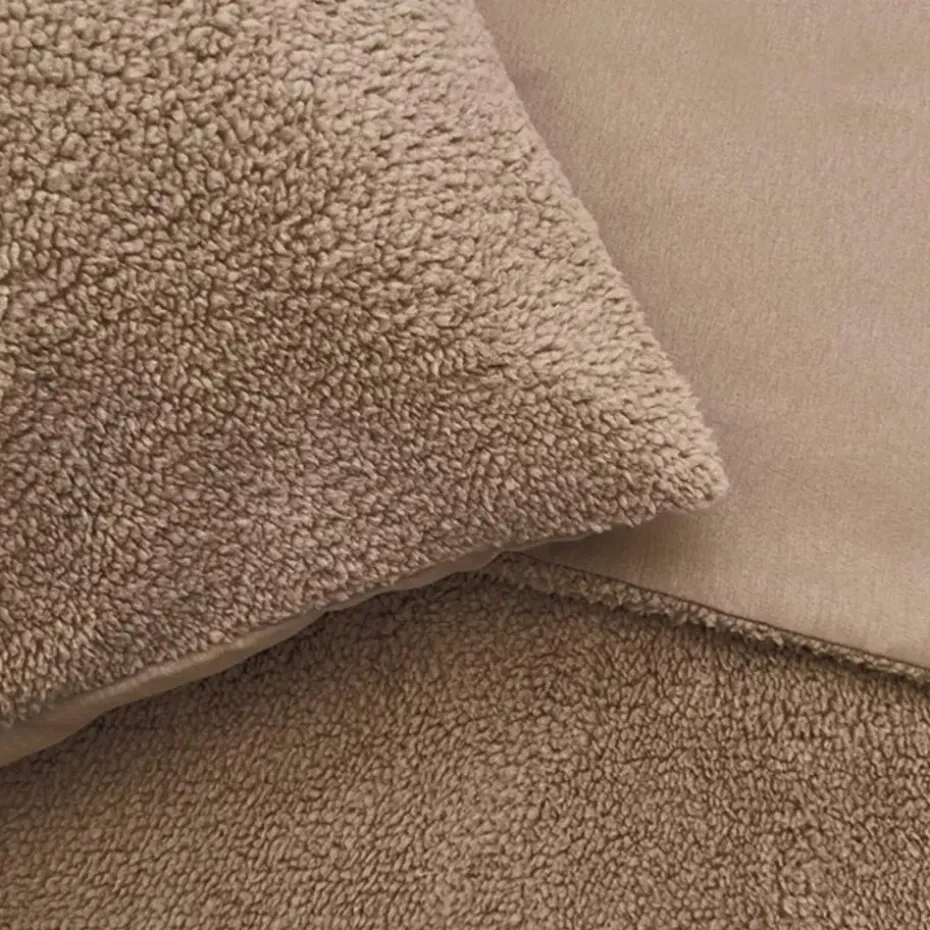 Byrklund - Dekbedovertrek Soft & Fluffy - 200x220 cm - Taupe