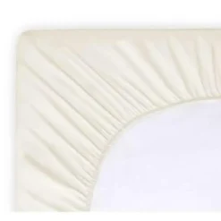 Byrklund - Hoeslaken Katoen - 180x220 cm - Off White