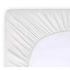 Byrklund - Hoeslaken Katoen - 90x220 cm - Wit