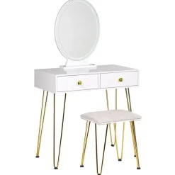 CAEN - Kaptafel - Wit - MDF