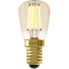 Calex LED buislamp - T26x58 - goudkleur - E14 - 1,5W - 136LM - dimbaar