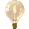 Calex LED globe - G95 - goudkleur - E27 - 5.5W - 470LM - dimbaar