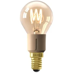 Calex LED kogellamp - goudkleur - E14 - 4W - 265LM - 3step dimbaar