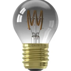 Calex LED kogellamp - titaniumkleur - E27 - 4W - 136LM - dimbaar