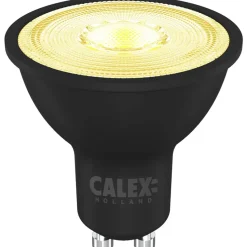 Calex LED reflectorlamp - zwart - GU10 - 400LM - dimbaar
