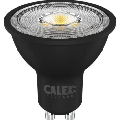 Calex LED reflectorlamp - zwart - GU10 - 400LM - dimbaar