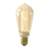 Calex LED Rustieklamp - goudkleurig - E27 - 3,5W - 120LM- dimbaar