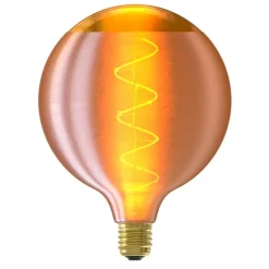 Calex LED Silk - G125 - goudkleur - E27 - 4W - 140LM - dimbaar