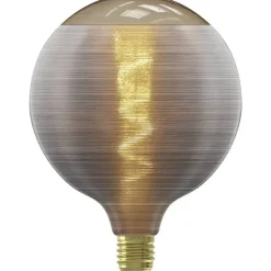 Calex LED Silk - G125 - grijs - E27 - 4W - 80LM - dimbaar