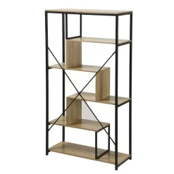 CALICOSY - Boekenkast - 160x84x34 cm