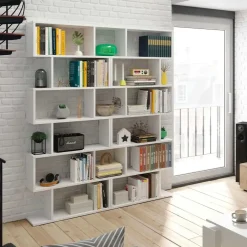 CALICOSY - Boekenkast ATHENA - 192x80x24 cm