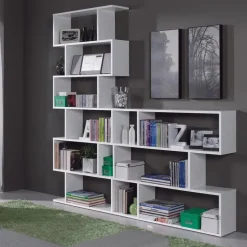 CALICOSY - Boekenkast ATHENA - 192x80x24 cm